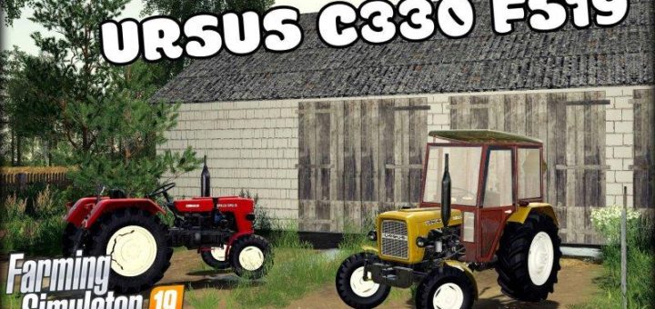 Мод трактор URSUS C-330 V1.0.0.0 Farming Simulator 19