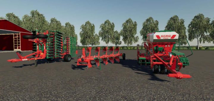 Мод ПАК AGROMASZ PACK V1.0.0.0 Farming Simulator 19