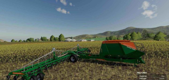 Мод сеялка AMAZONE CODOOR 15001 V1.1 Farming Simulator 19