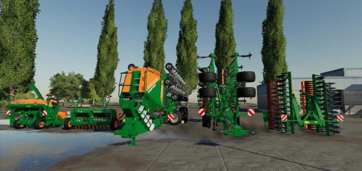 Мод ПАК Amazone v1.0.0.0 Farming Simulator 2019