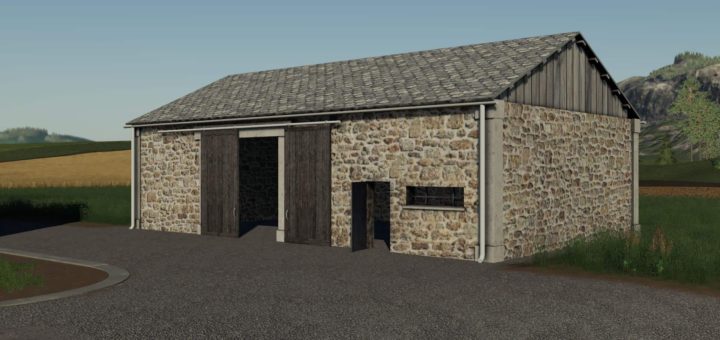 Мод Batiment en Pierre v1.0 Farming Simulator 2019
