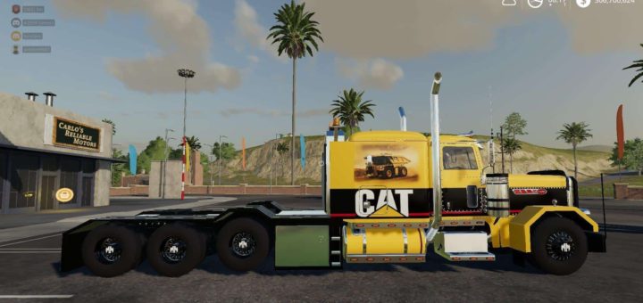 Мод CATERPILLAR HEAVY HAUL v0.9 Farming Simulator 2019