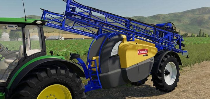 Мод Caruelle Nicolas Stilla 460 v1.0.0.0 Farming Simualtor 19
