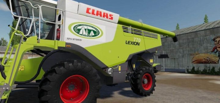 Мод комбайн Claas Lexion 700 Serie Farming Simulator 2019