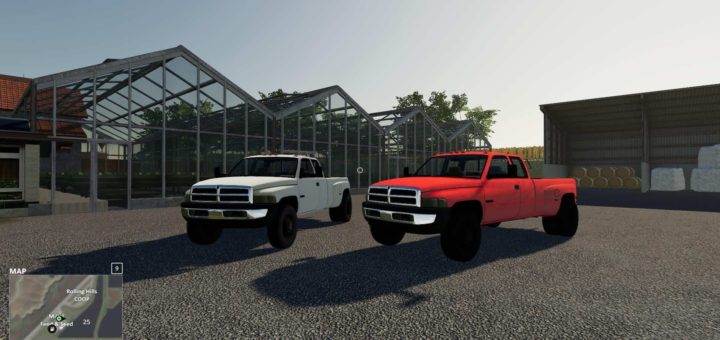 Мод авто Dodge Ram 3500 v1.2.0.0 Farming Simulator 19