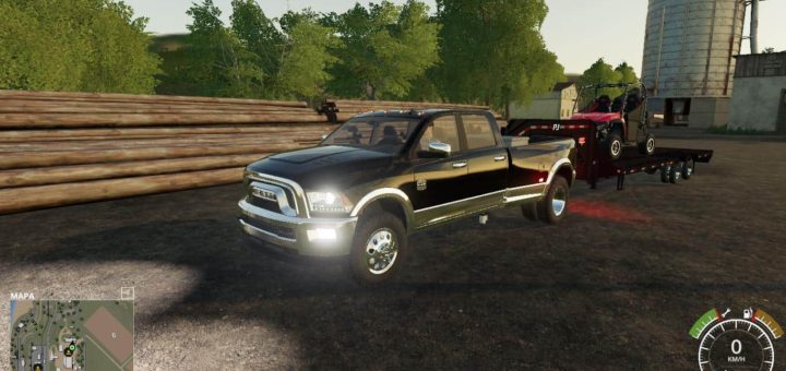 Мод авто Dodge ram 3500 heavy duty v1.0 FS19