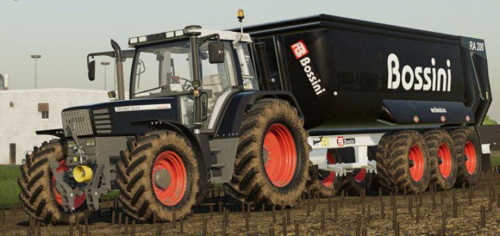 Мод трактор Fendt Favorit 512 v1.1.0.0 Farming Simulator 19