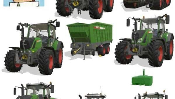 Мод ПАК Fendt Pack OY MP v19.5 Farming Simulator 19
