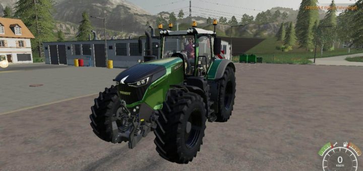 Мод трактор Fendt Vario 1000 v1.0.0.0 Farming Simulator 19