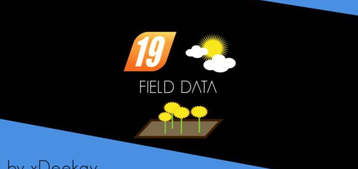 Мод скрипт FieldData Beta v1.0.0.0 Farming Simulator 19