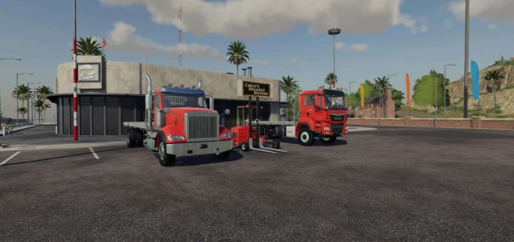 Мод ПАК Flatdeck Transport Pack v1.0.0.0 FS19
