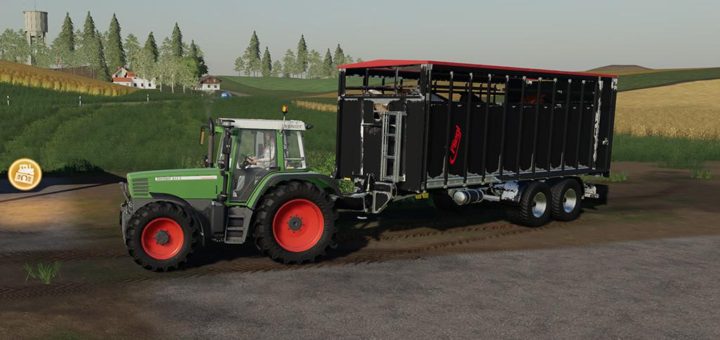 Мод прицеп Fliegl Animal Transporter v1.0.0.0 FS19