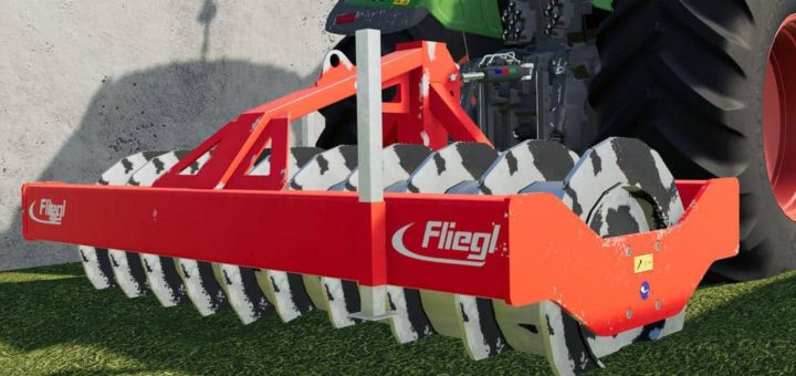 Мод каток Fliegl Siloroller v1.0.0.0 Farming Simulator 19