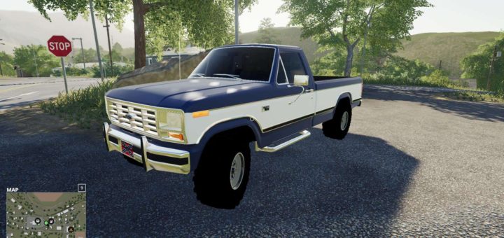 Мод авто Ford F150 1985 v1.0 Farming Simulator 19
