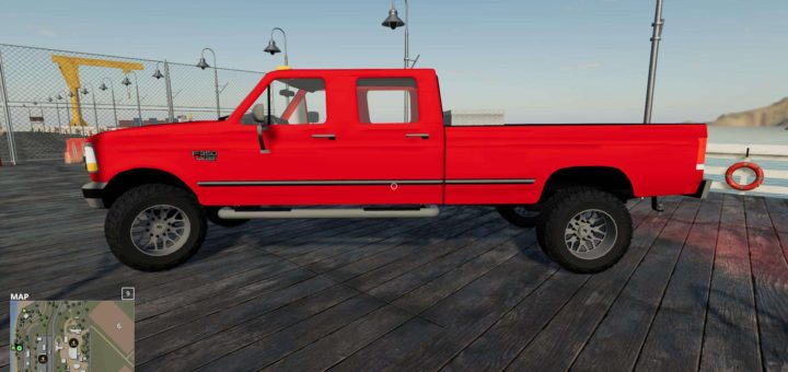 Мод авто Ford f350 1996 v1.0.0.0 Farming Simulator 2019