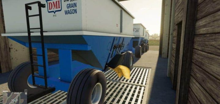 Мод прицеп GRAVITY WAGON DMI400 v1.0.0.0 FS19