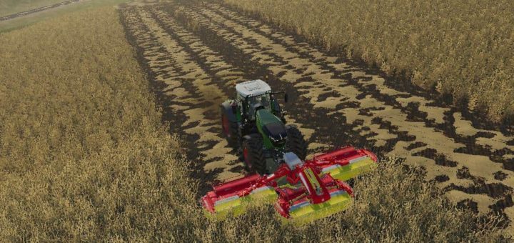 Мод скрипт Green mowing v1.0 Farming Simulator 19