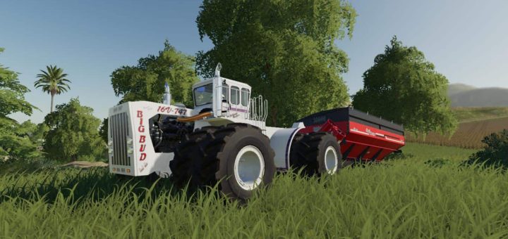 Мод трактор HIGH-SPEED BIGBUD 747 V1.1 Farming Simulator 19