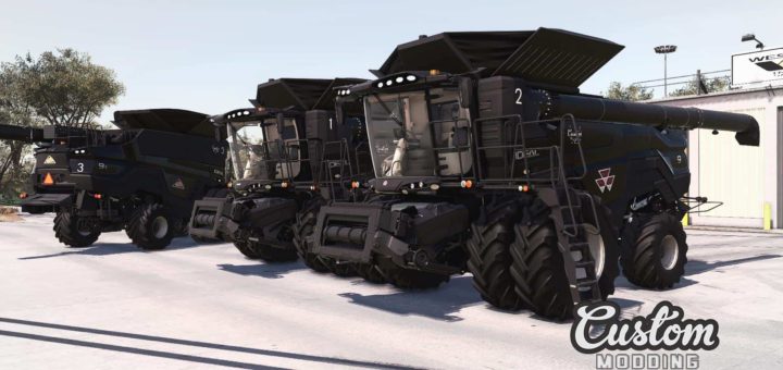 Мод комбайн Ideal Agco Americanized V1.0.0.0 FS19