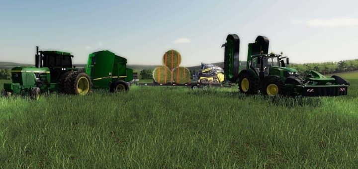 Мод ПАК JD equipment pack v1.0 Farming Simulator 19