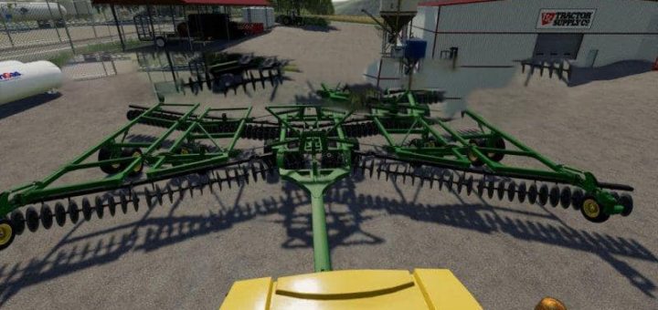 Мод культиватор JOHN DEERE 2623 50FT Farming Simulator 19