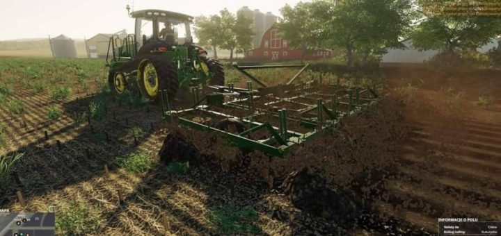 Мод плуг John Deere 1600 chisel plow v1.0.0.0 FS19
