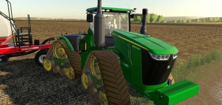 Мод трактор John Deere 9RX beta v0.1 Farming Simulator 19
