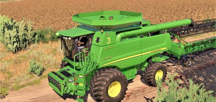 Мод комбайн John Deere STS 70 Series American v2.0 FS19