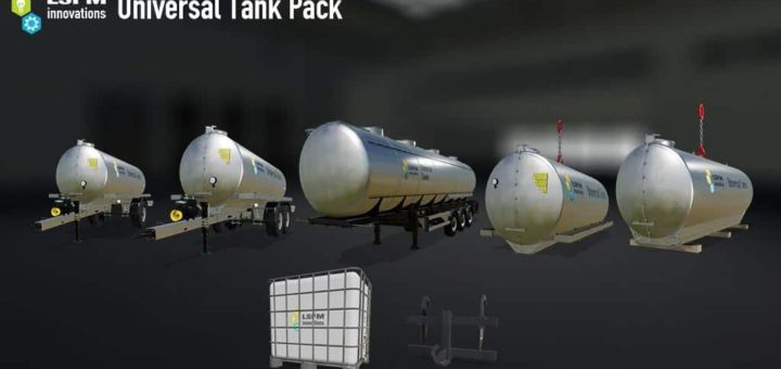 Мод ПАК LSFM Universal Tank Pack V1.0.0.0 Farming Simulator 19