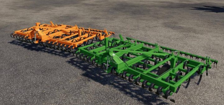 Мод культиватор Laumetris KLL-4 v1.0.0.0 Farming Simulator 19