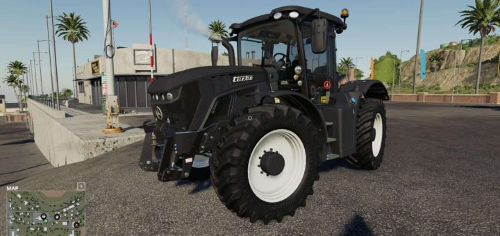 Мод трактор MB trac turbo Concept v3.0 Farming Simulator 19
