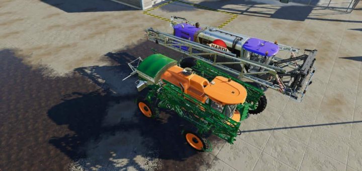Мод ПАК POWERED SPRAYER PACK V1.0.0.0 Farming Simulator 19