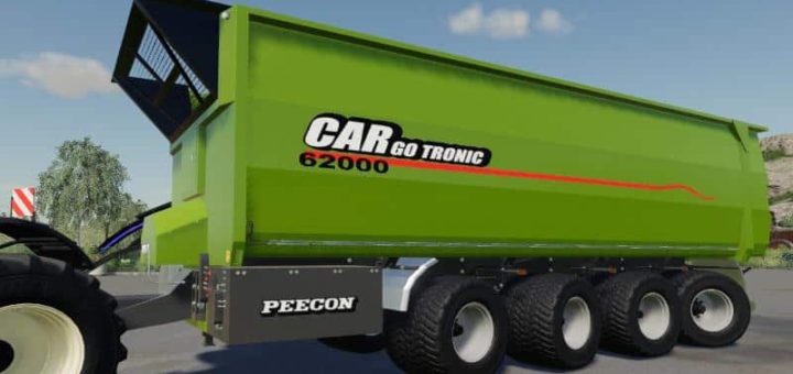 Мод прицеп Peecon Cargo 62000 v1.0.0.0 Farming Simulator 19