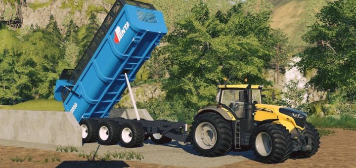 Мод прицеп Penta DB 50 trailer Farming Simulator 19