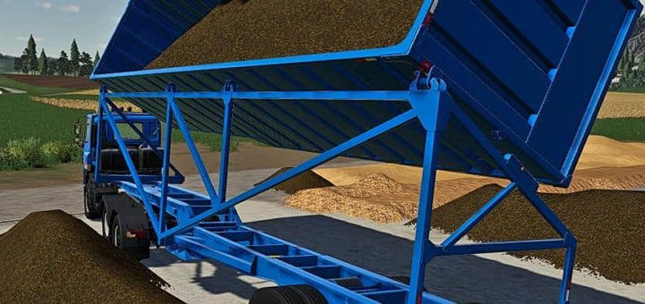 Мод прицеп Randon Bulk Semi v1.1 Farming Simulator 19