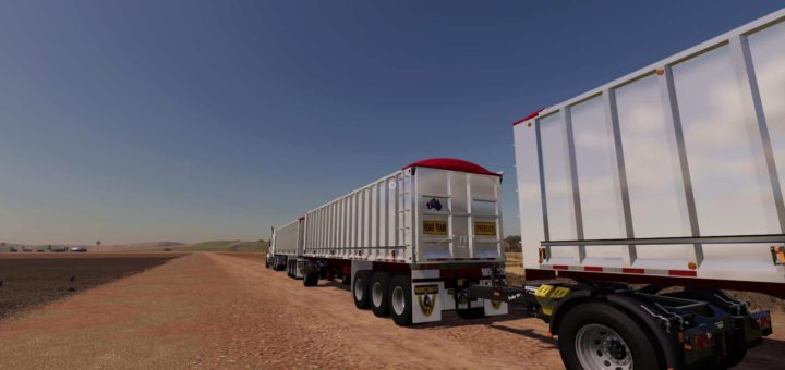 Мод прицепы RoadWest Transport v1.0.0.0 FS19