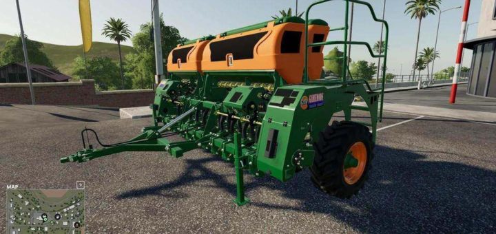 Мод сеялка Seeder 75 meters v1.0 Farming Simulator 19