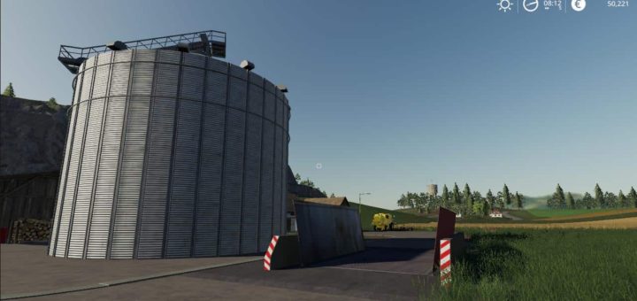 Мод хранилище Silo placeable v1.0.0.0 Farming Simulator 19