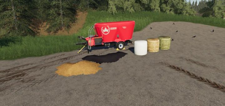 Мод миксер Siloking TrailedLine Duo 1814 v1.0 FS19