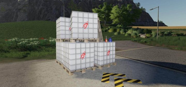 Мод Small Supplies Depot v1.0.0.0 Farming Simulator 19