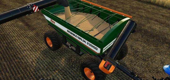 Мод прицеп Stara Reboke Ninja 33000 Farming Simulator 19