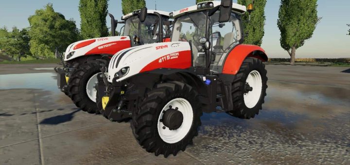 Мод ПАК Steyr Tractor Pack v1.0.0.0 Farming Simulator 19