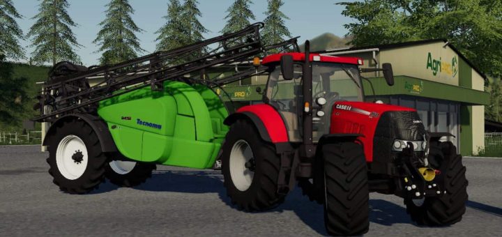Мод опрыскиватель Tecnoma Tecnis 4500 V1 Farming Simulator 2019