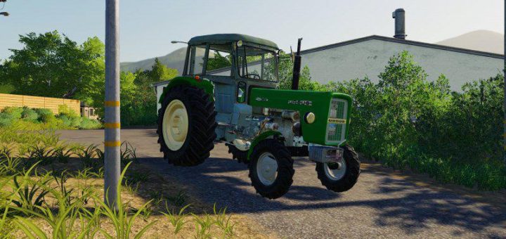 Мод трактор Ursus C360 Ziel v1.0.0.0 Farming Simulator 19