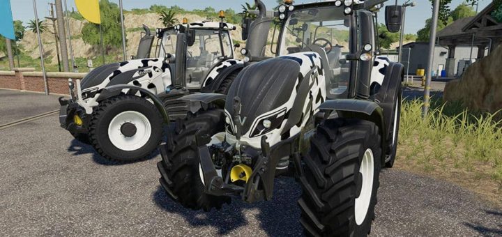 Мод трактор Valtra T Series CowEdition v1.0.0.0 FS19