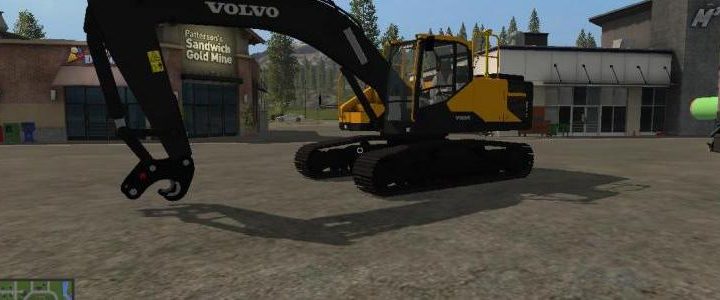 Мод Volvo EC300E v1.0 Farming Simulator 19
