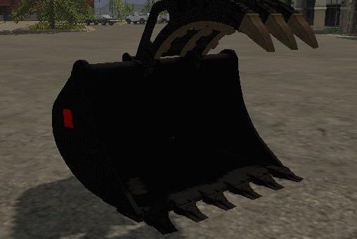 Мод ковш Volvo Thumb Bucket 2019 v1.0 Farming Simulator 19