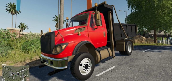 Мод грузовик Workstar6W IDK v1.0.0.0 Farming Simulator 19