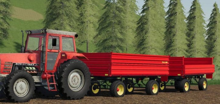 Мод прицеп Zmaj 489 v1.0.0.0 Farming Simulator 19
