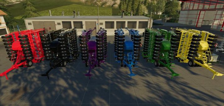 Мод сеялка HORSCH PRONTO 9DC V1.0.0.0 Farming Simulator 19
